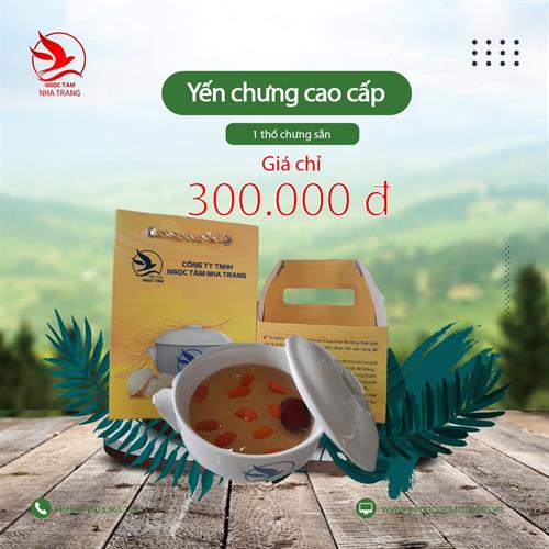 Thố trưng tổ yến táo đỏ hạt sen